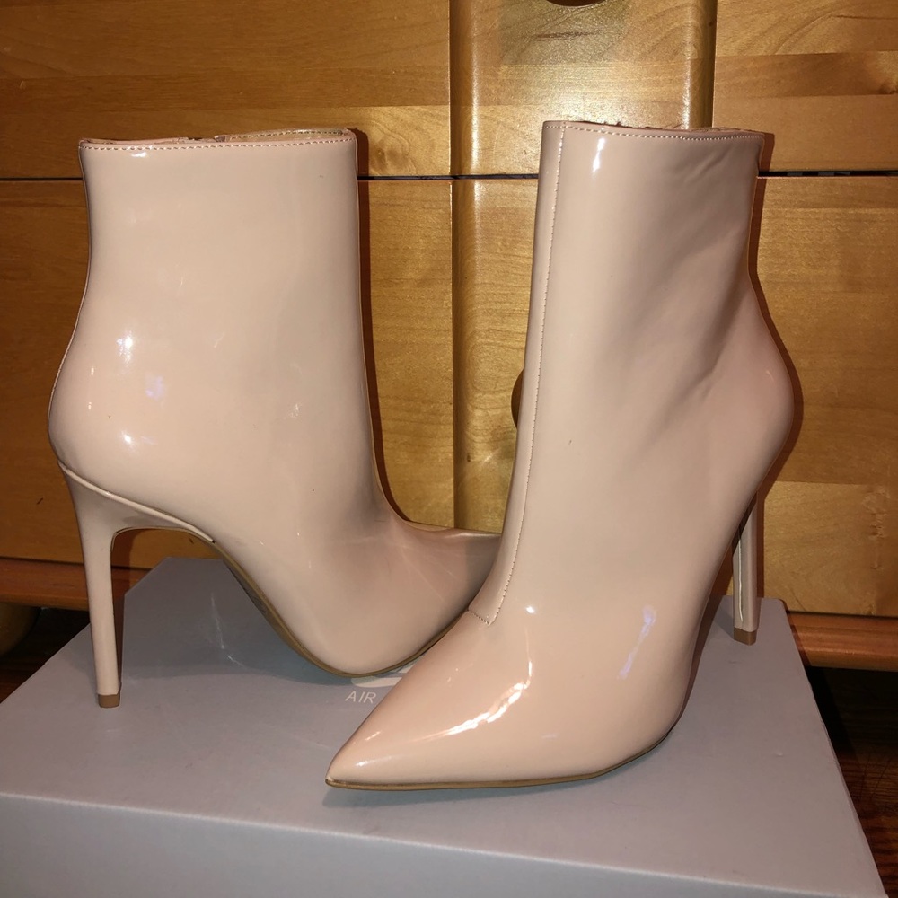Leather Heeled Booties